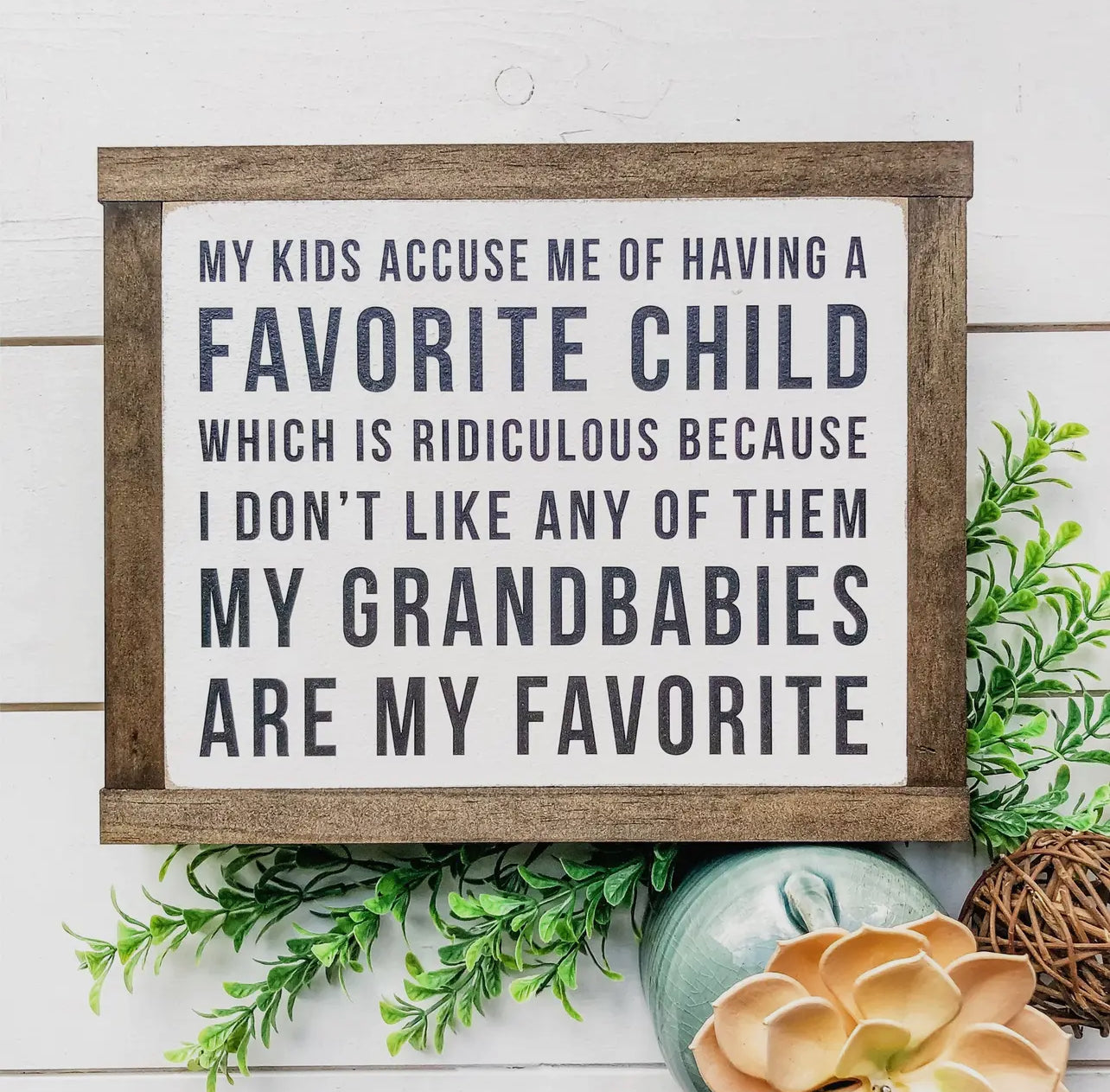 WillowBee Favorite Child Wooden Frame