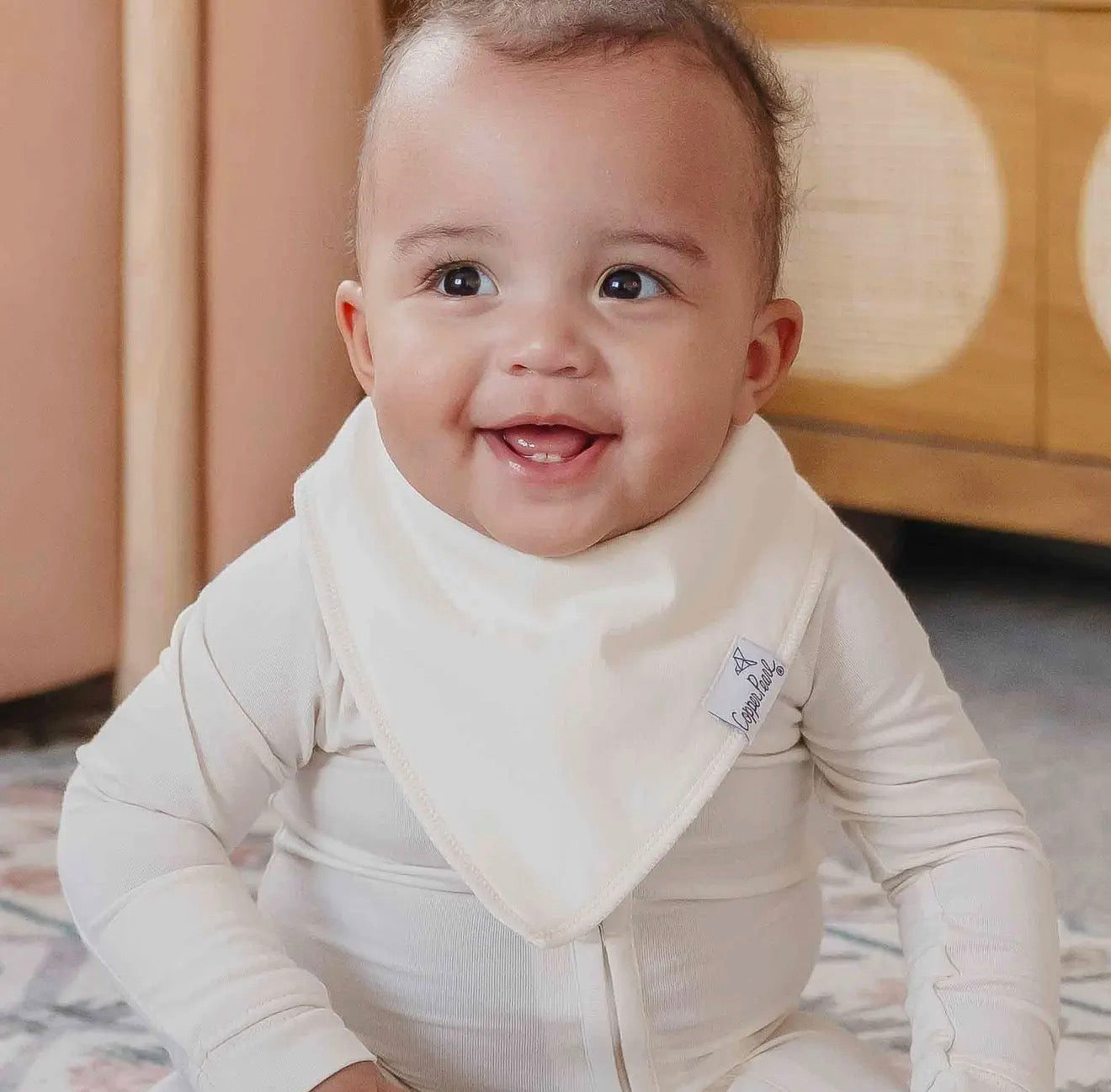 Copper Pearl Baby Bandana Bib Set (4pk)