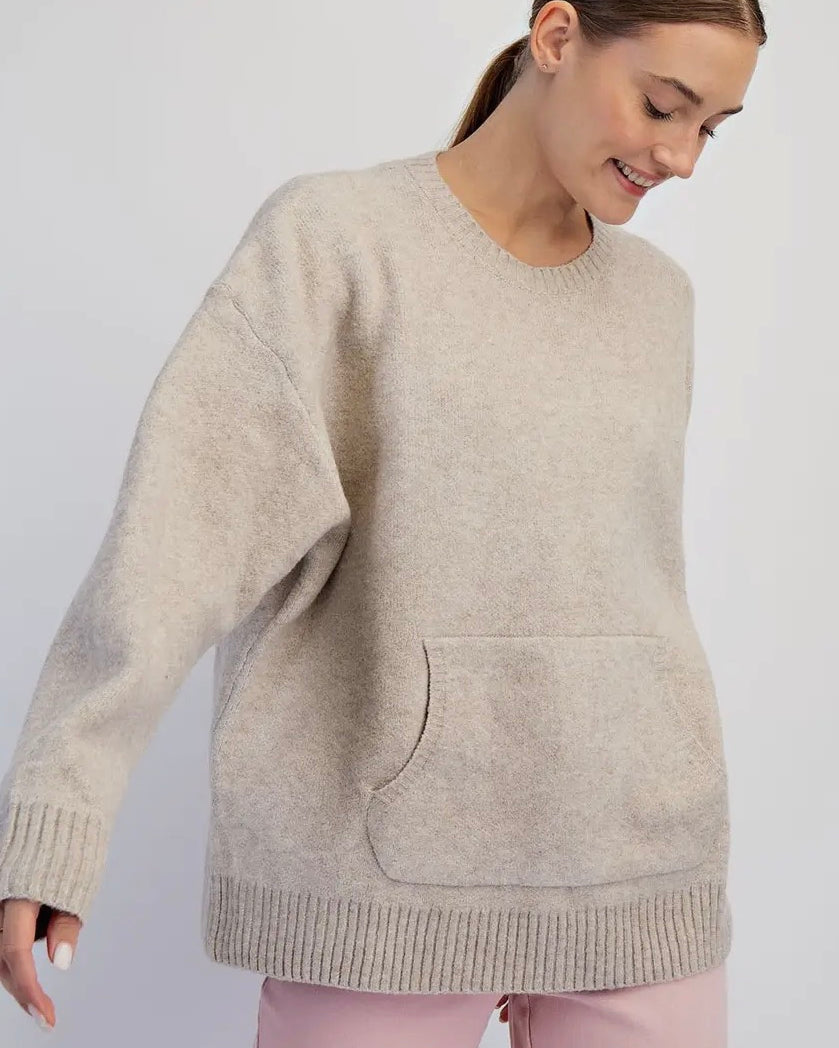 PREORDER:  Round Neck Sweater (11-25-25)