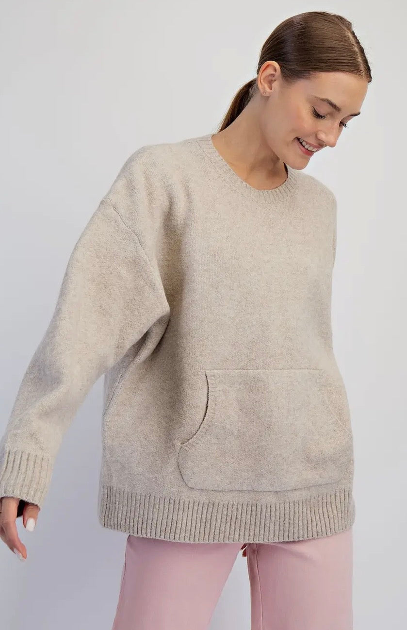 PREORDER:  Round Neck Sweater (11-25-25)