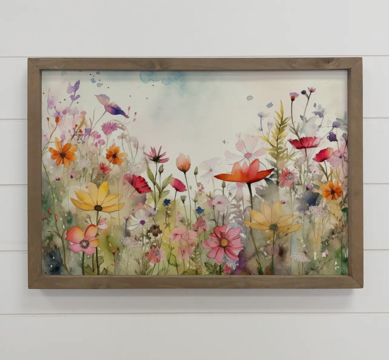 Wildflowers Watercolor