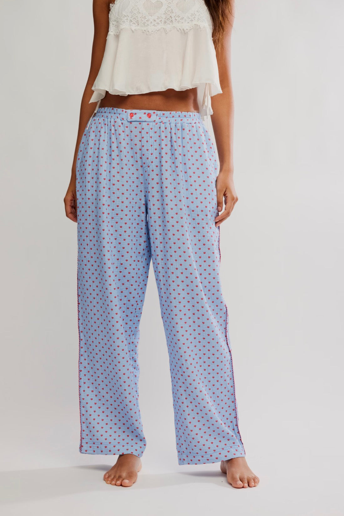 Free People Be Mine Pant (Blue Combo)