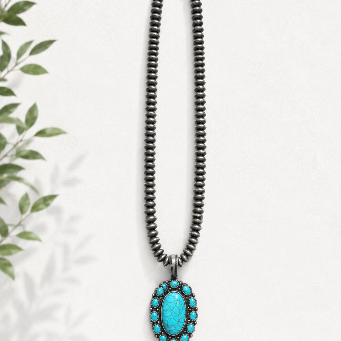 Western Elite Lrg. Flower Necklace