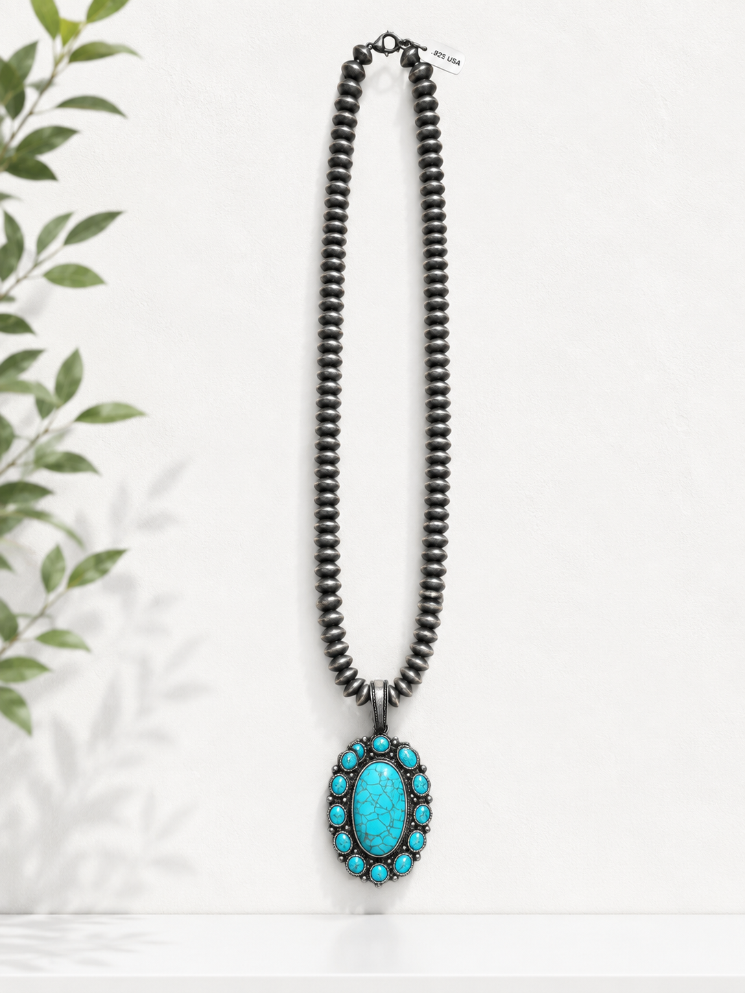 Western Elite Lrg. Flower Necklace