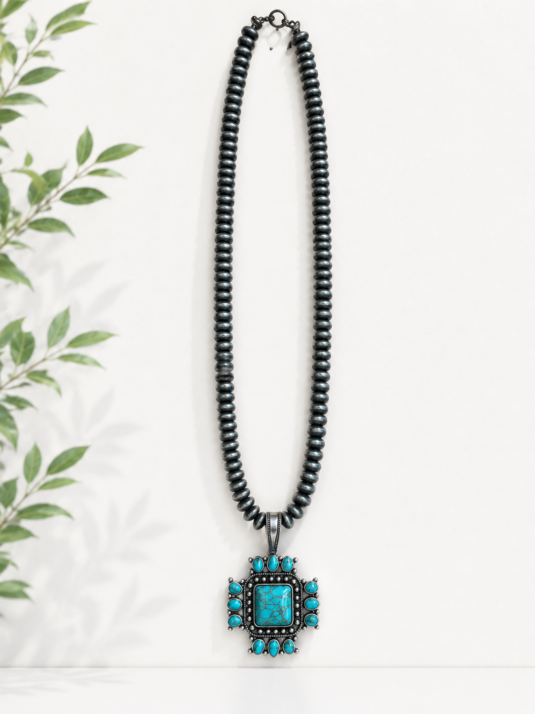 Western Elite Lrg Cross Necklace