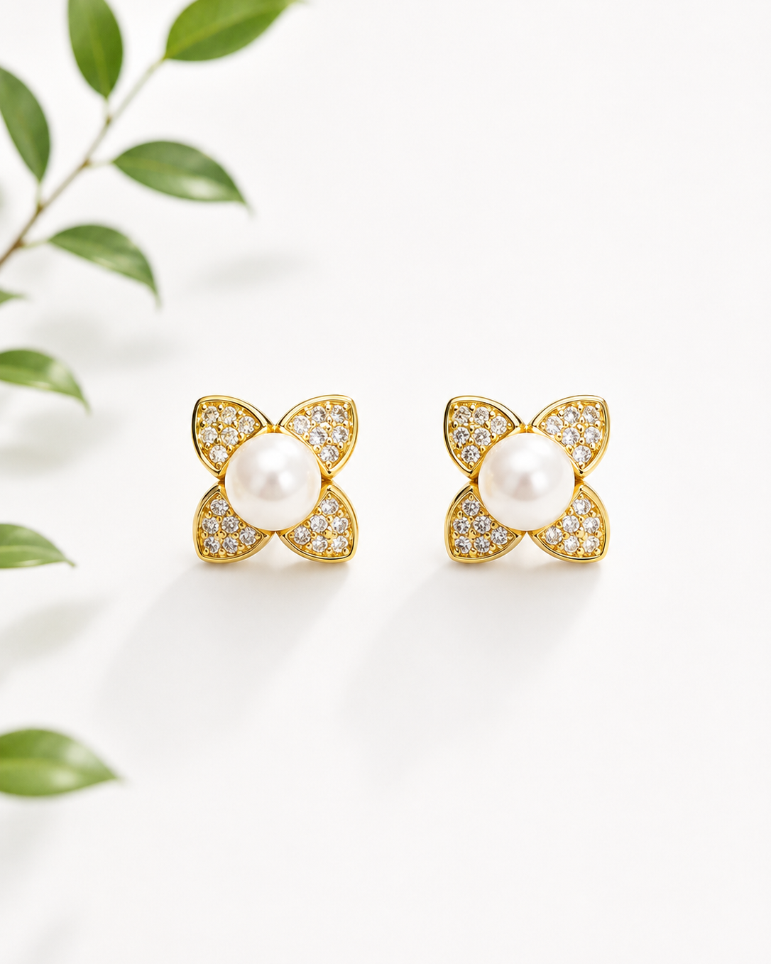 Inspired Designs Flower Earrings