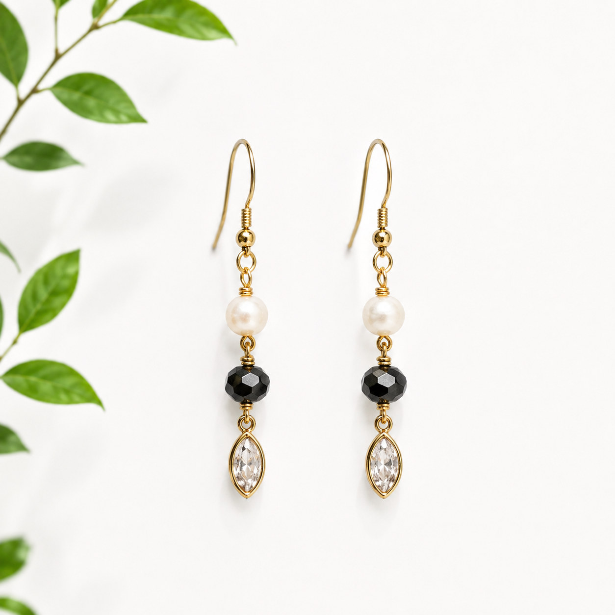 Inspired Designs Pearl Earrings