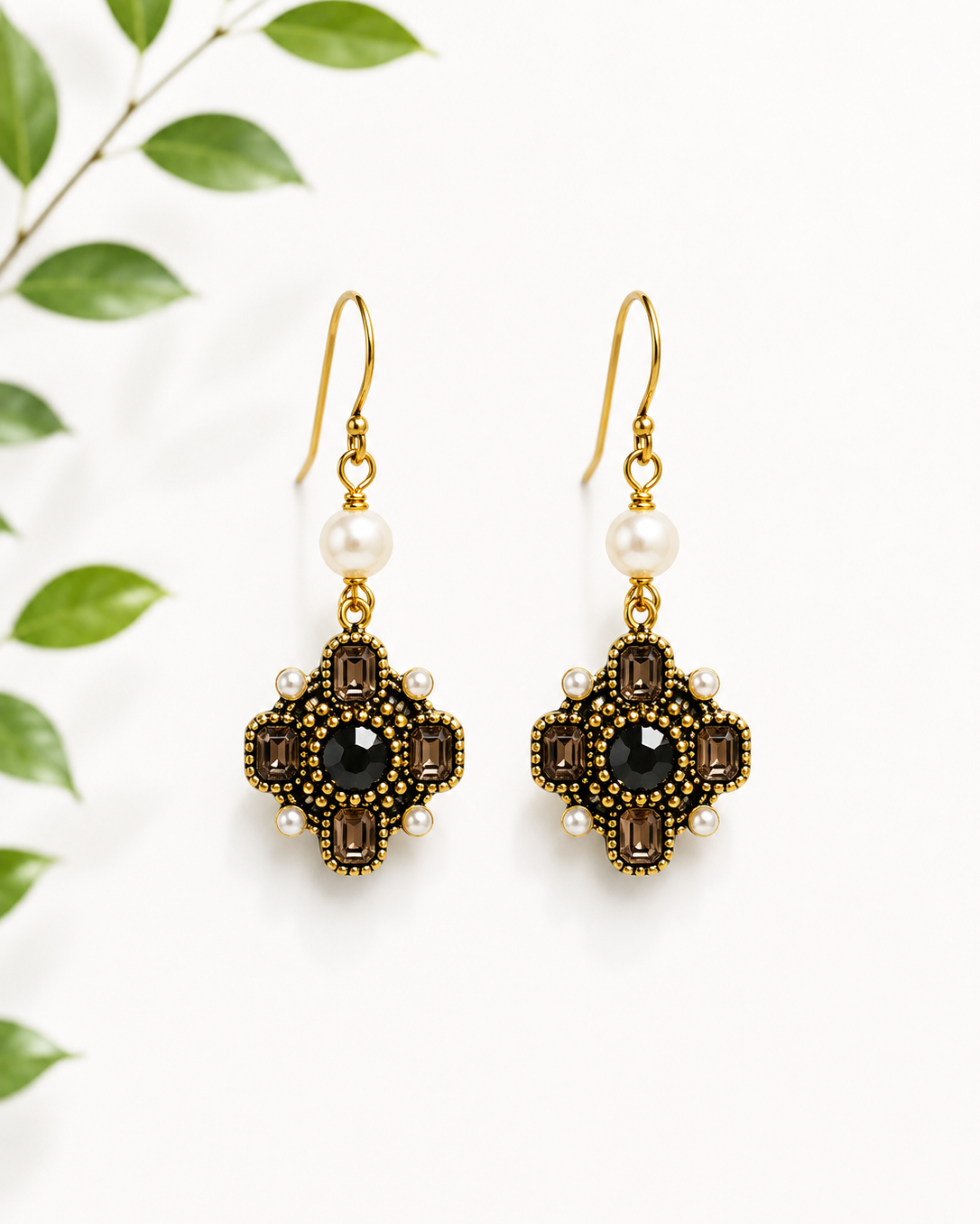 Inspired Designs Cross Earrings