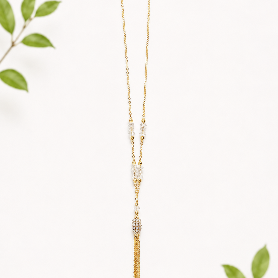 Inspired Designs Diamond Drop Necklace