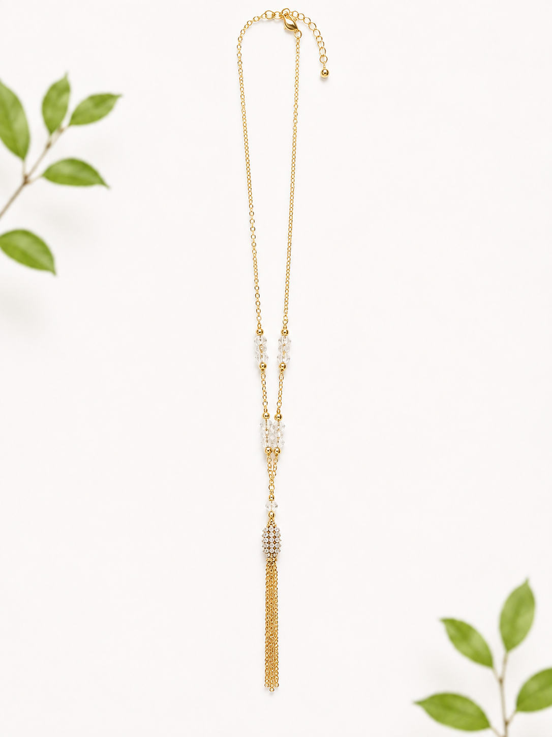 Inspired Designs Diamond Drop Necklace