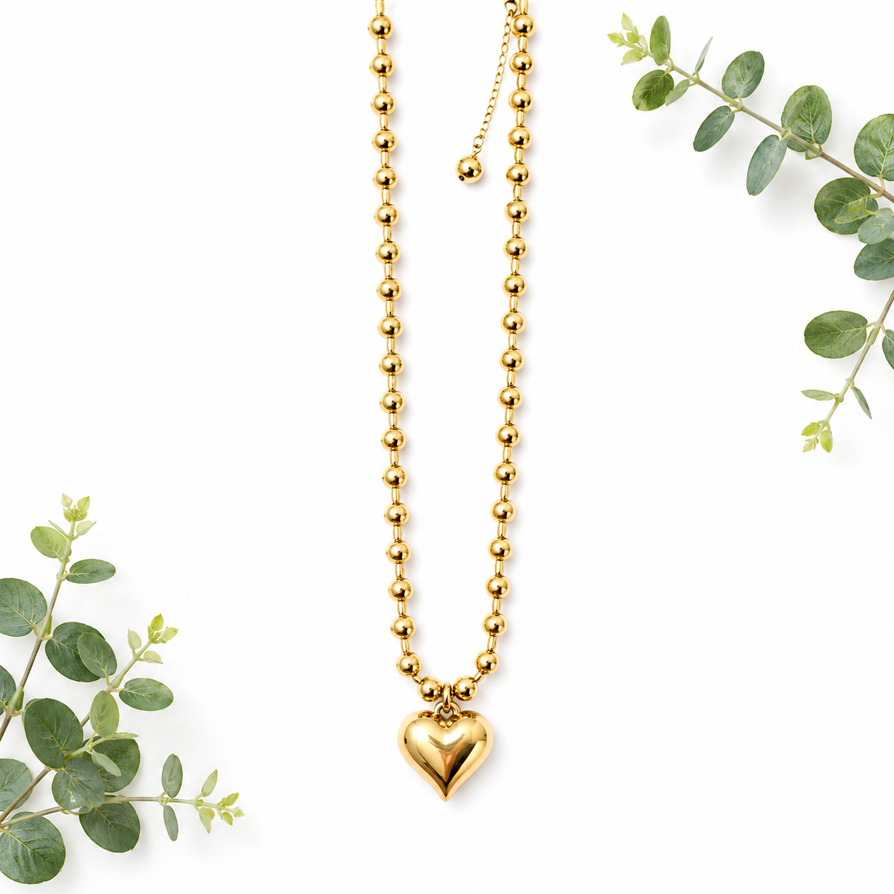 Gold Heart Necklace