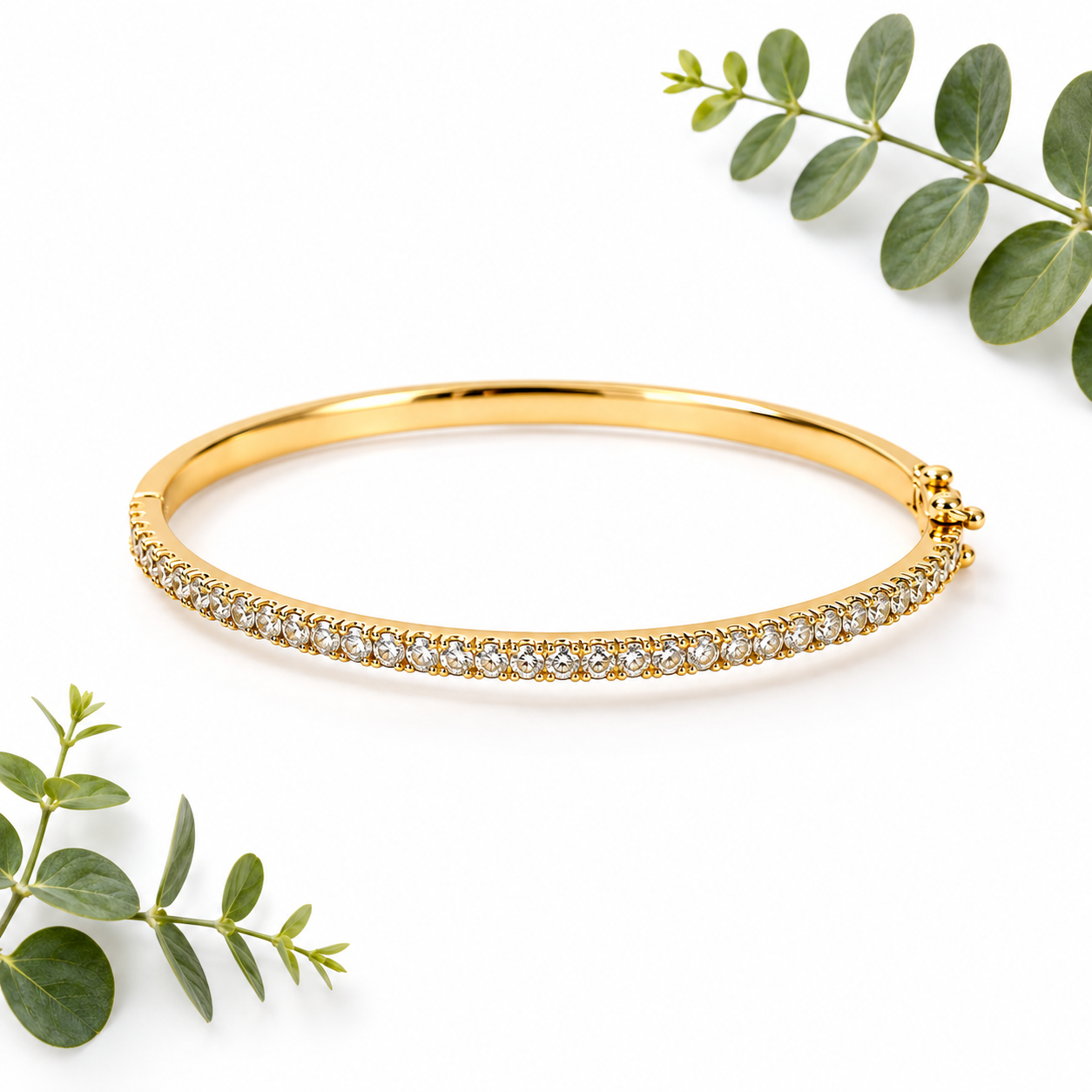 Tennis Bracelet Cuff