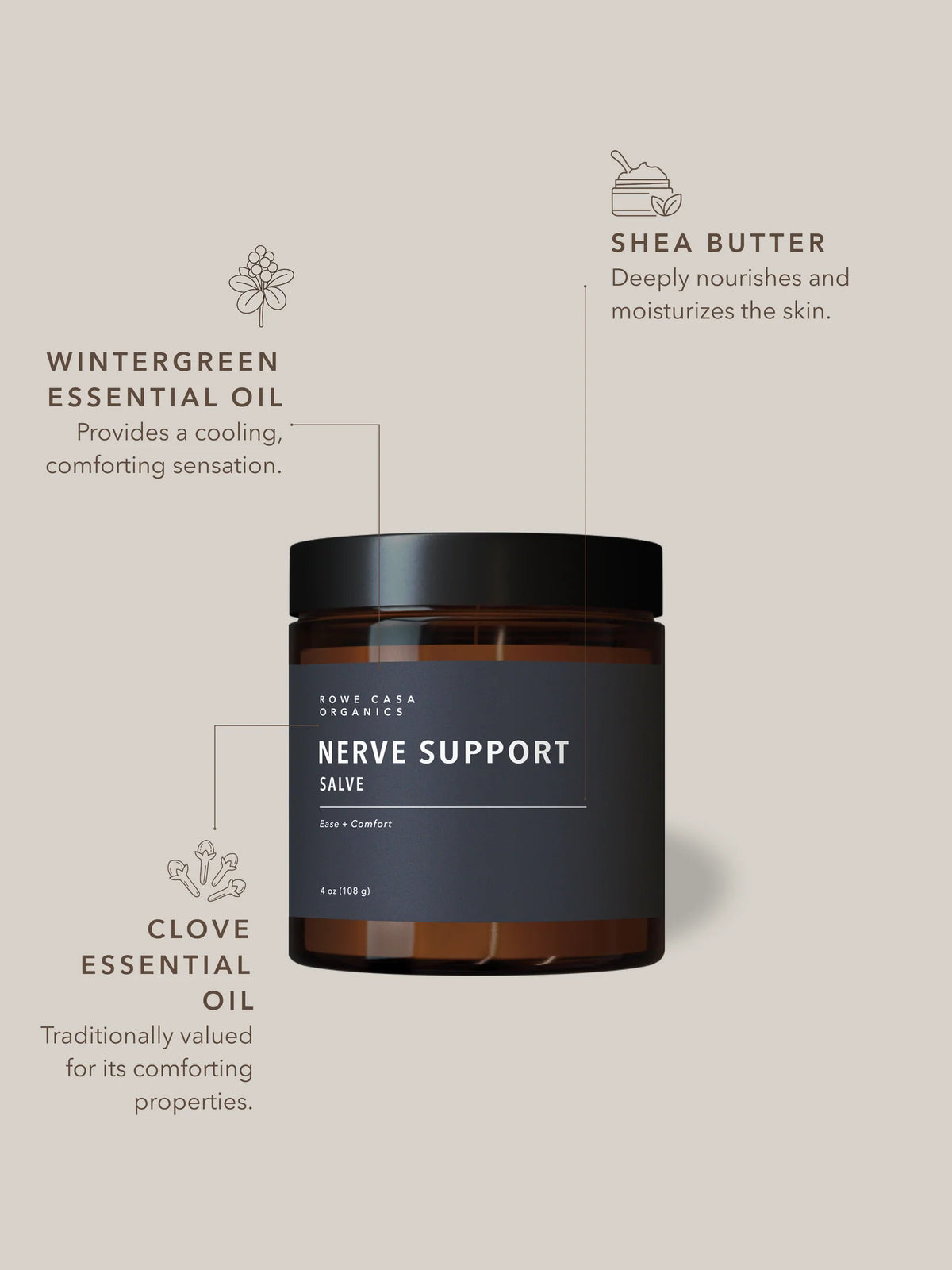 Rowe Casa Nerve Support Salve