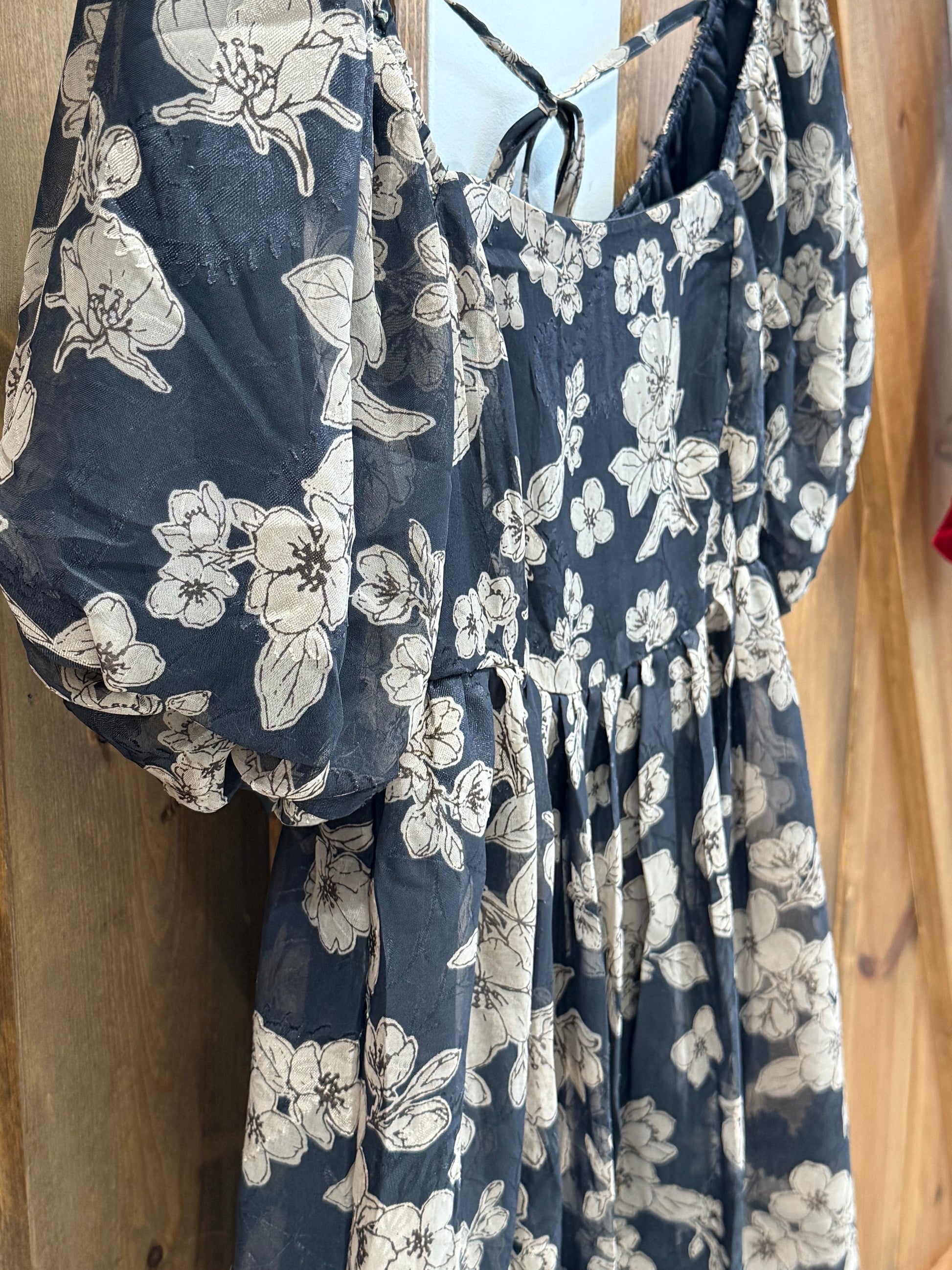 Hem & Thread Floral Bubble Dress