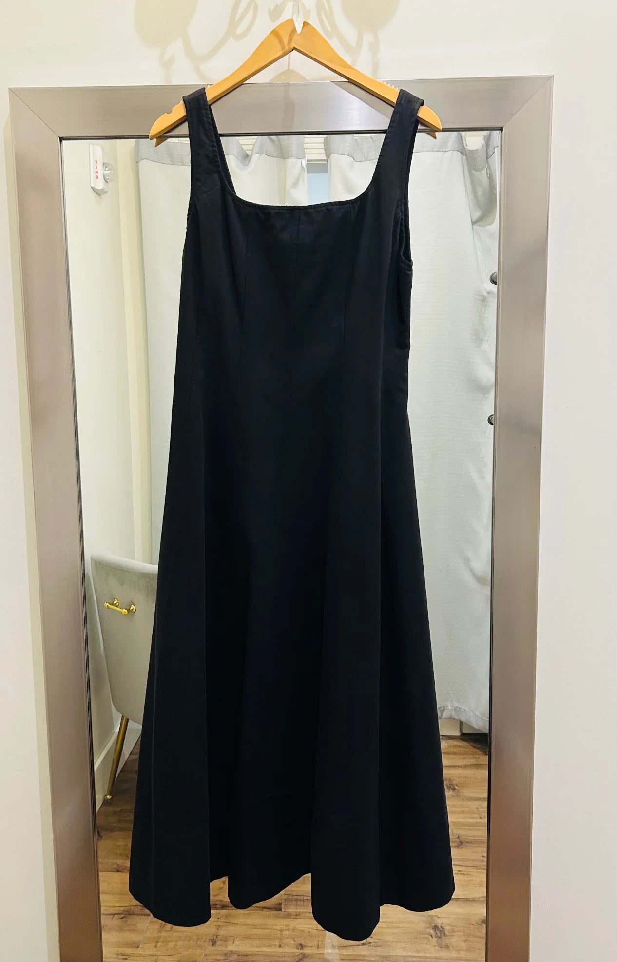 Tres Bien Square Neck Tank Maxi Dress