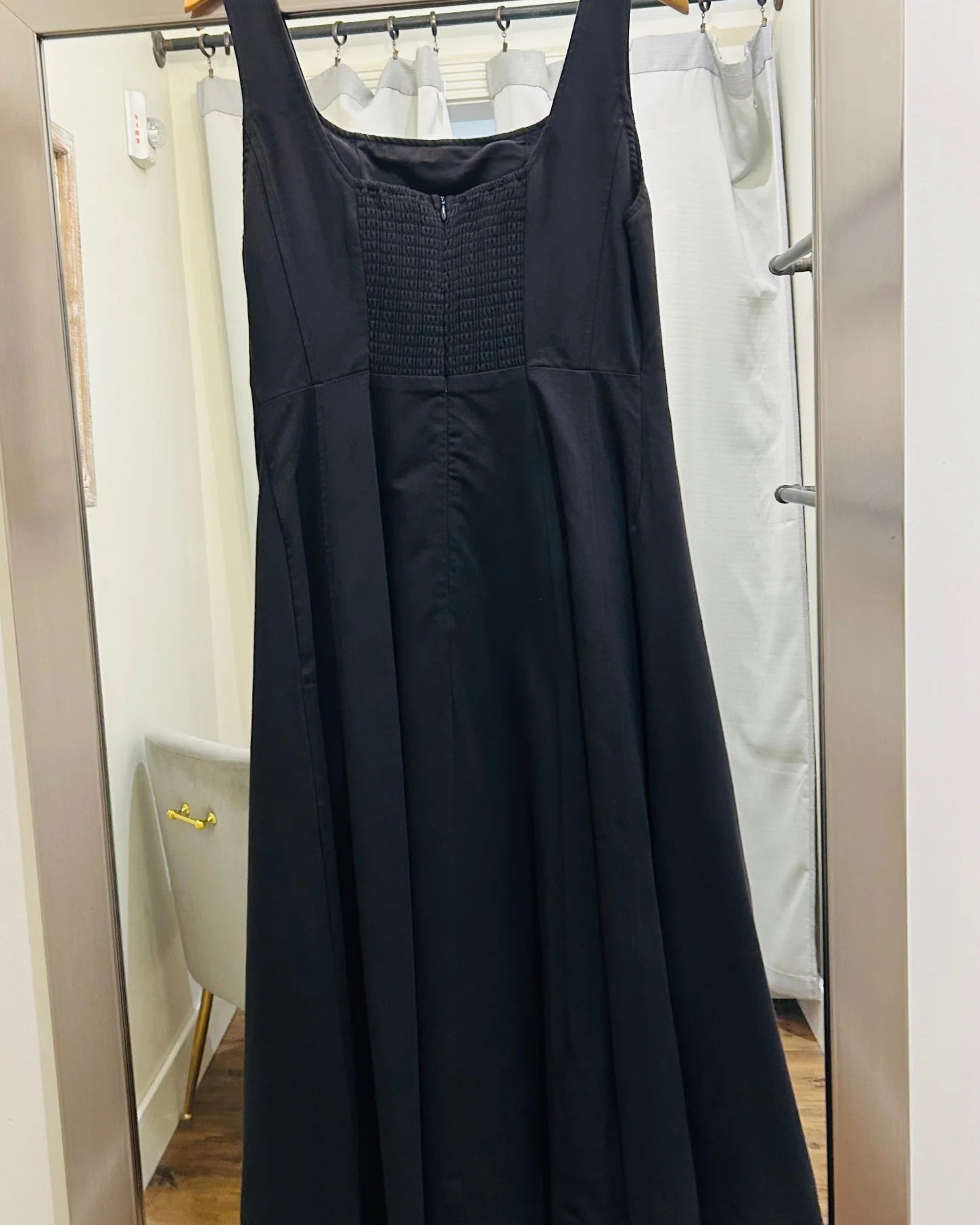 Tres Bien Square Neck Tank Maxi Dress