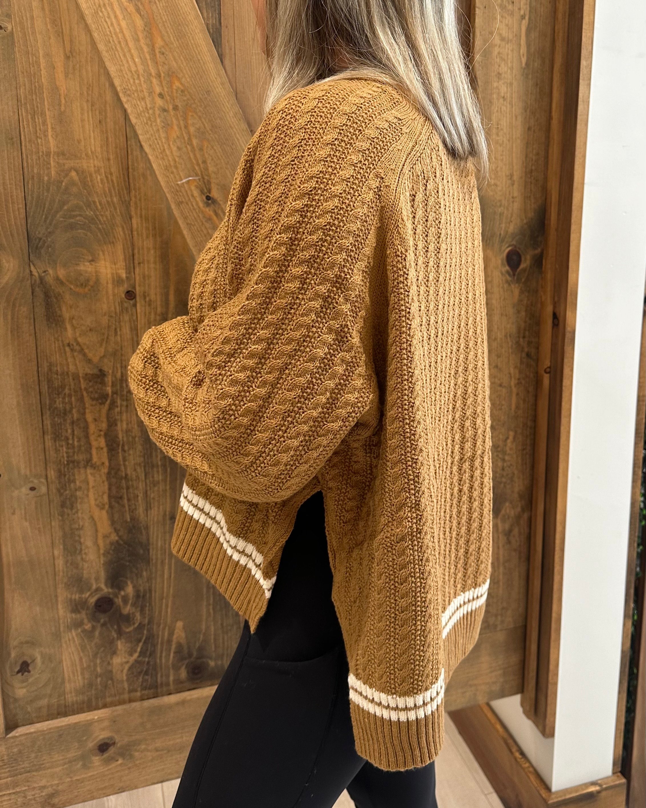 Textured Knit Sweater