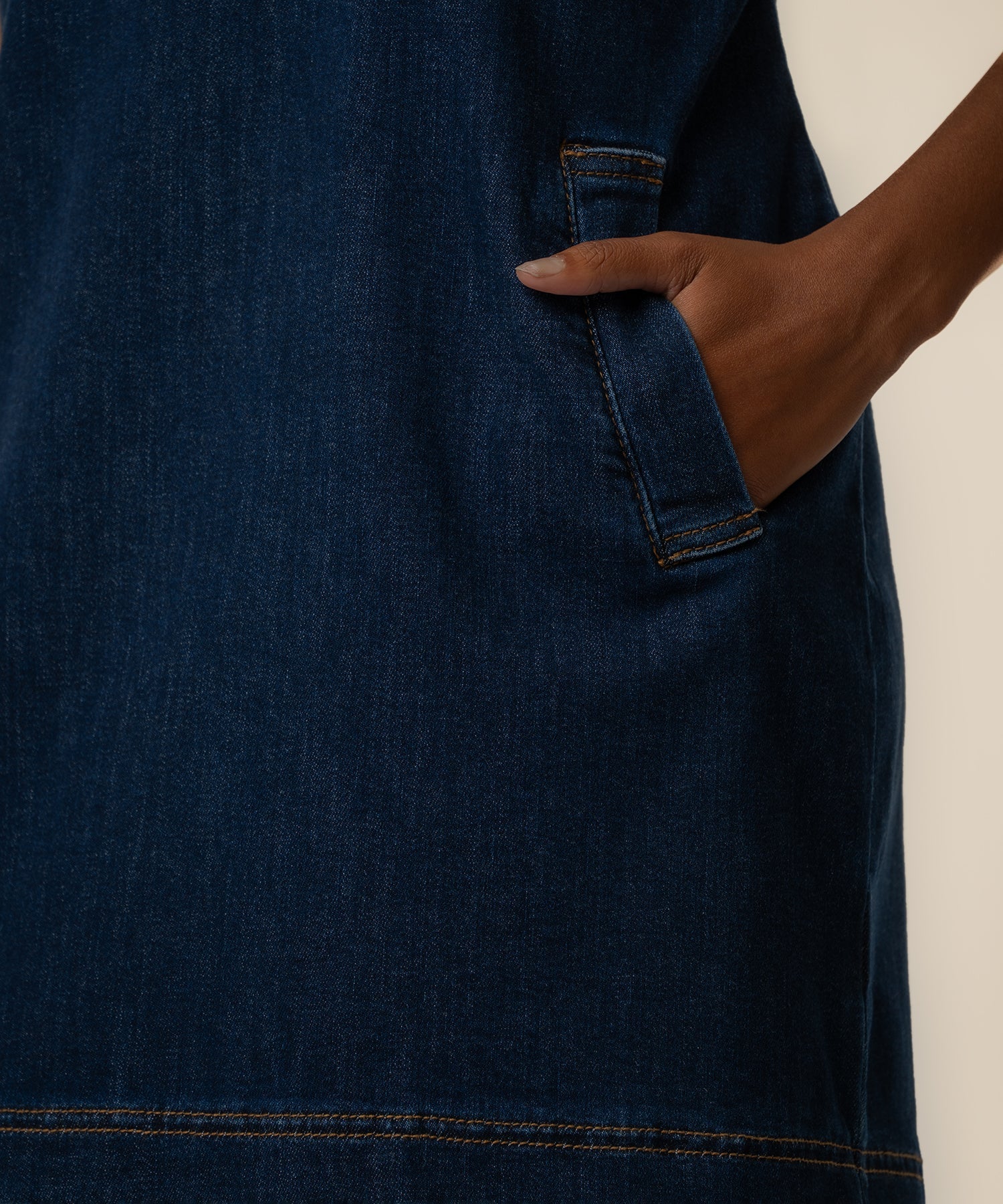Tatiana Denim Dress in Plan Wash