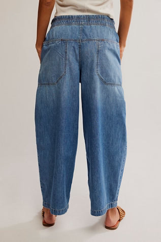 Free People Easy Peasy Pull on Pant