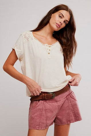 Free People  Heirloom Henley