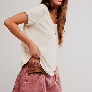 Free People  Heirloom Henley