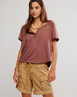 Free People Oversized Basic Top
