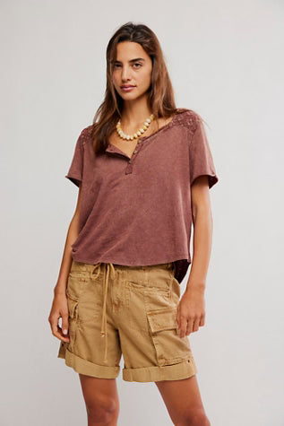 Free People Oversized Basic Top