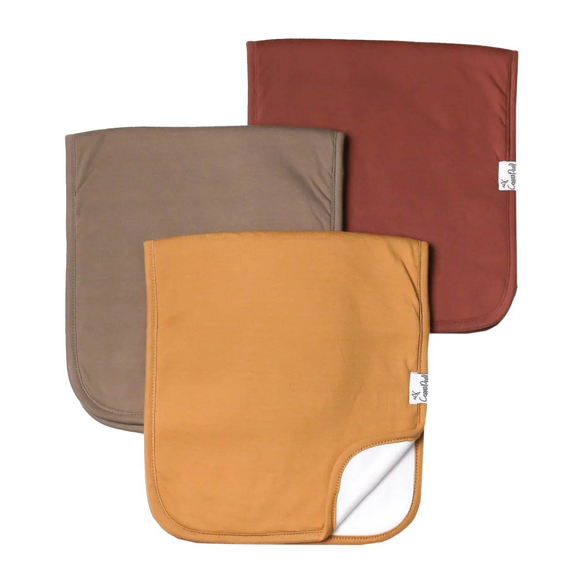 Copper Pearl Burp Cloth Set (3pk)