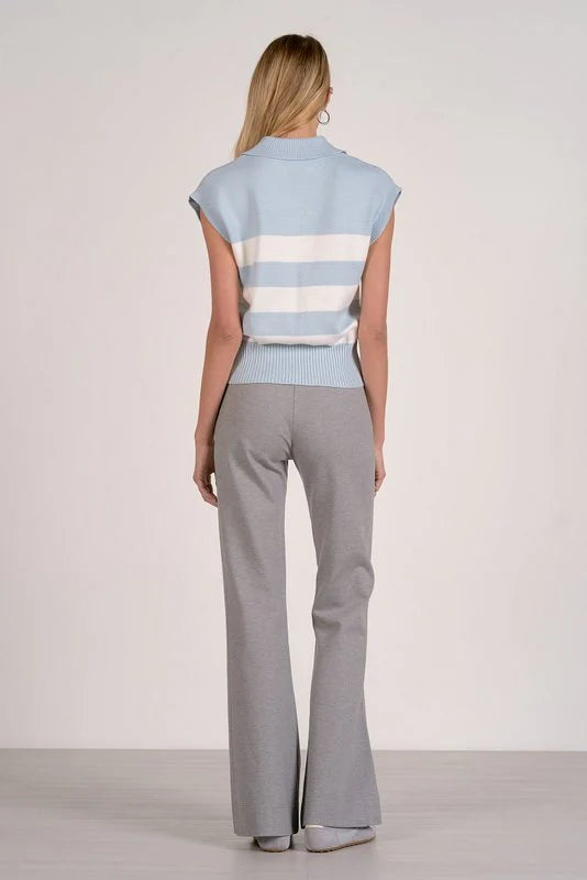Porter Collared Sleeveless Sweater