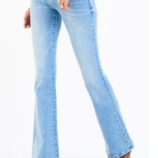 Dear John Rosa Portmore Midi Kick Flare Denim – Vintage-Inspired Flare Jeans