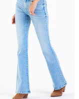 Dear John Rosa Portmore Midi Kick Flare Denim – Vintage-Inspired Flare Jeans