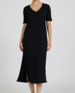 Dear John Black Midi Coastline Dress