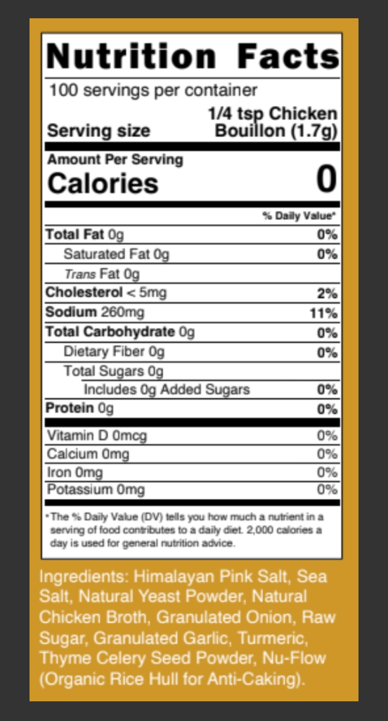Chicken Bouillon from Clean Monday Meals