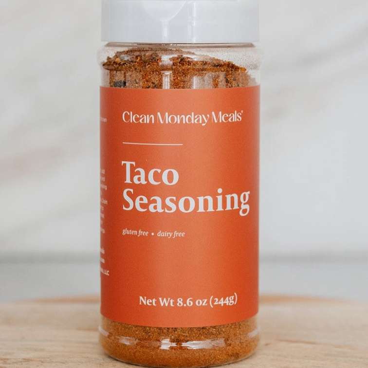 Taco Seasoning with 'Clean Monday Meals' 