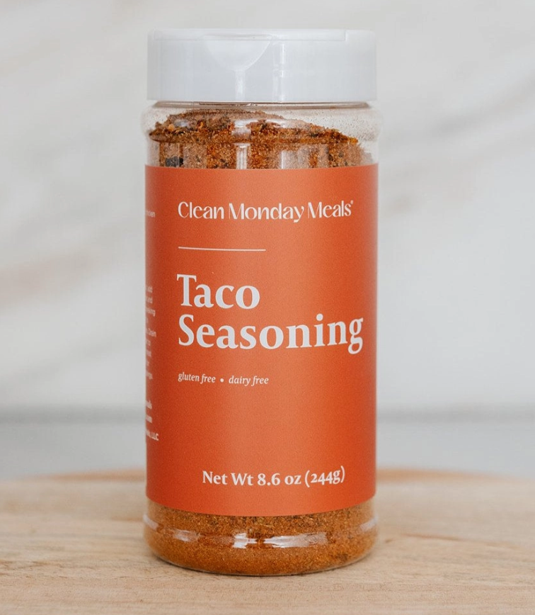 Taco Seasoning with 'Clean Monday Meals' 