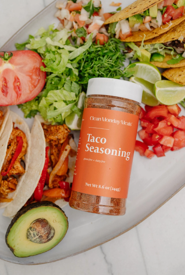 Taco Seasoning with 'Clean Monday Meals' 