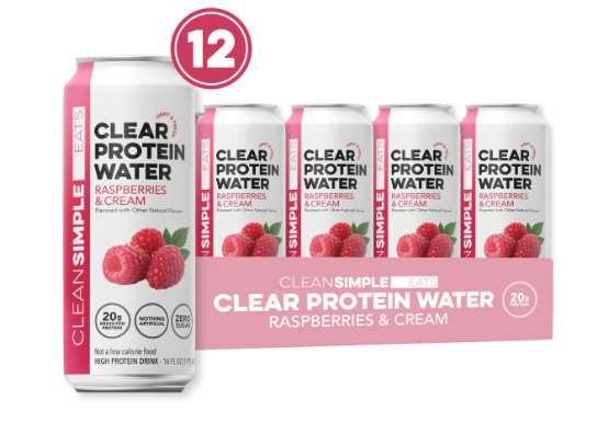 Clean Simple Eats Protein Water-CASE