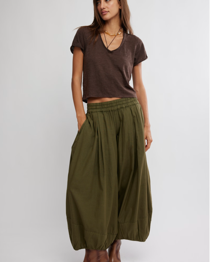 Free People Moonflower Solid Balloon Pant