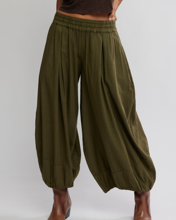 Free People Moonflower Solid Balloon Pant