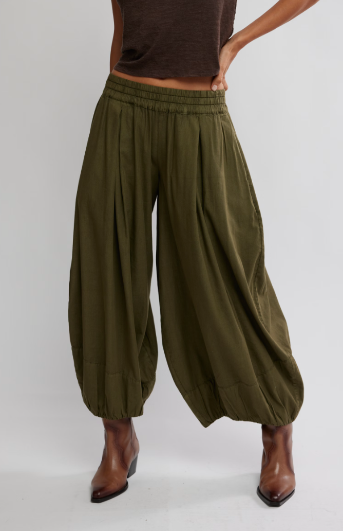 Free People Moonflower Solid Balloon Pant