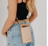 Pretty Simple Woven Double Duty Phone Bag