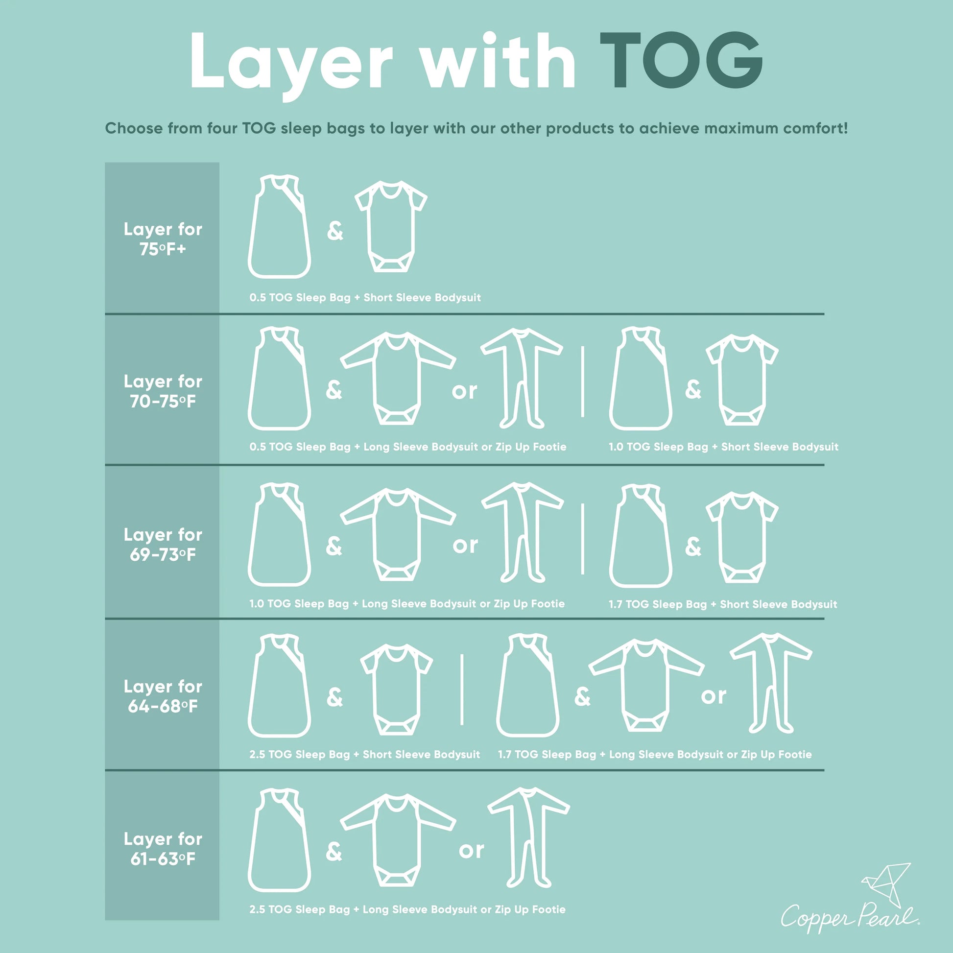 Copper Pearl Sleep Bag