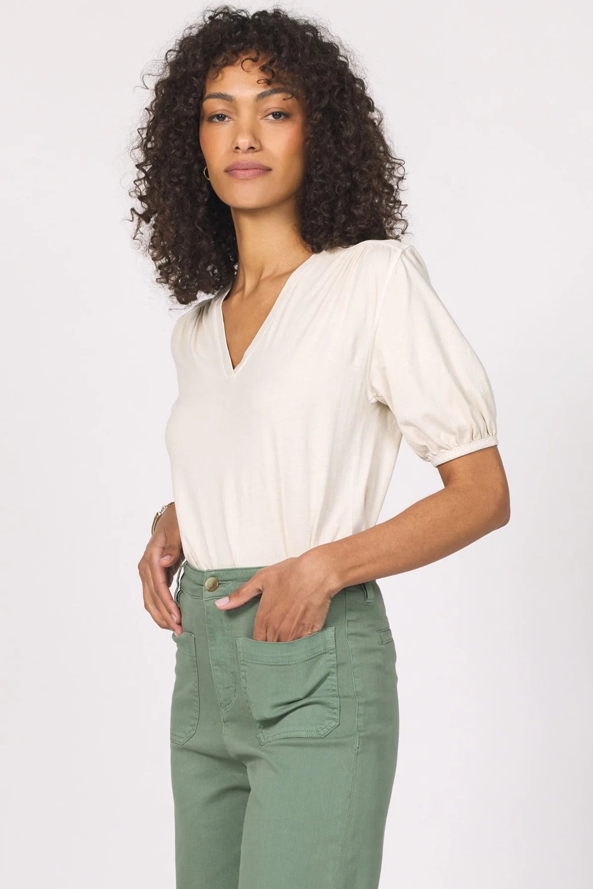 Another Love Vanilla Phoebe Top