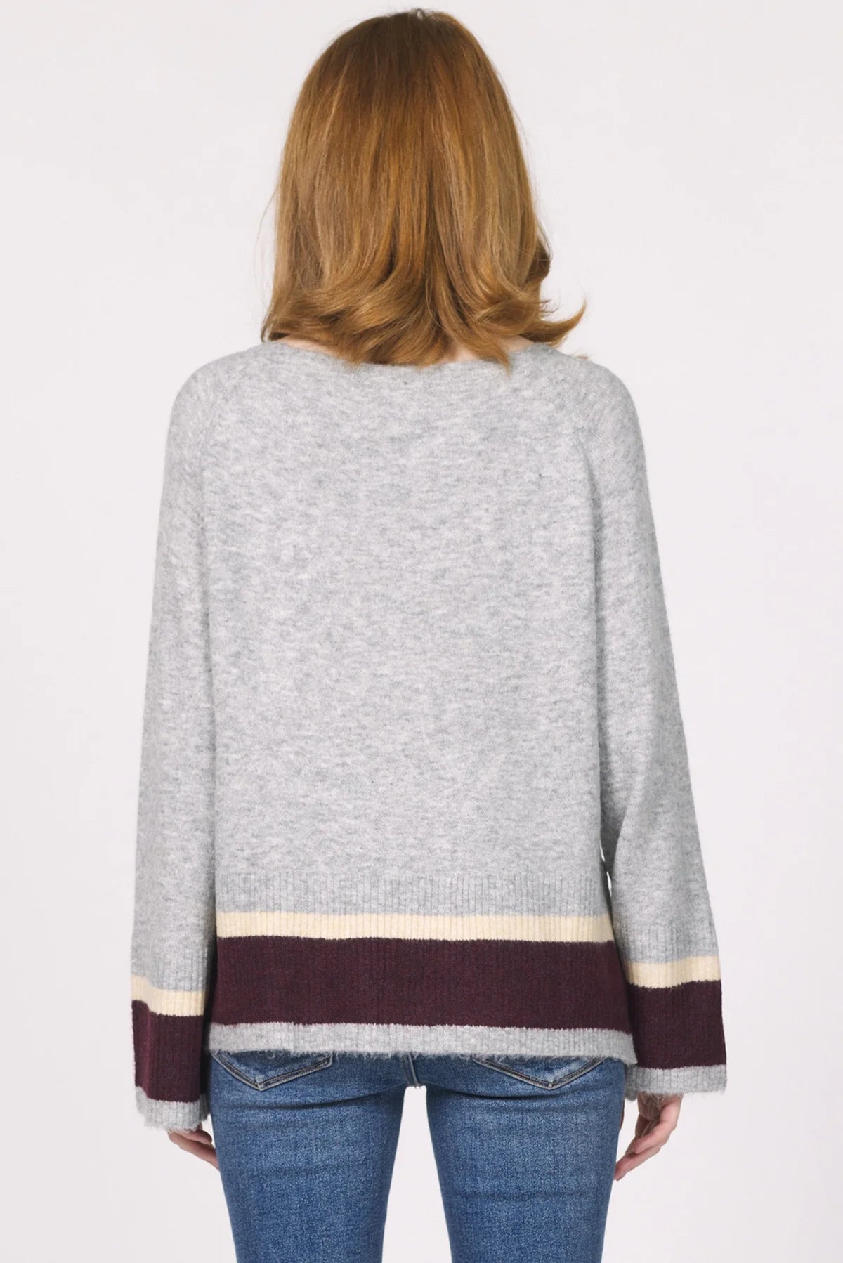 Another Love Tanea Sweater Heather Grey