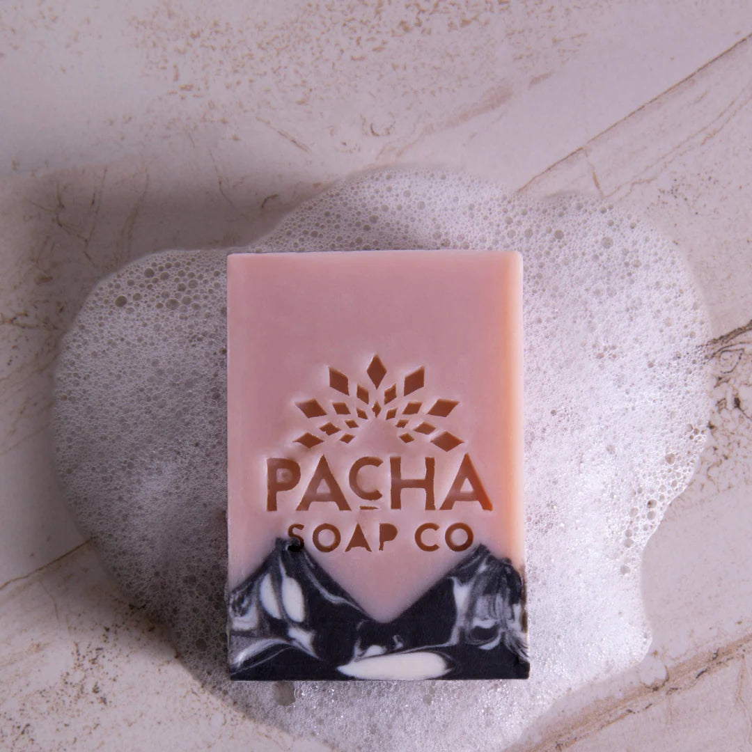 White Blossom & Fig Bar Soap – Natural Shea Butter & Bergamot