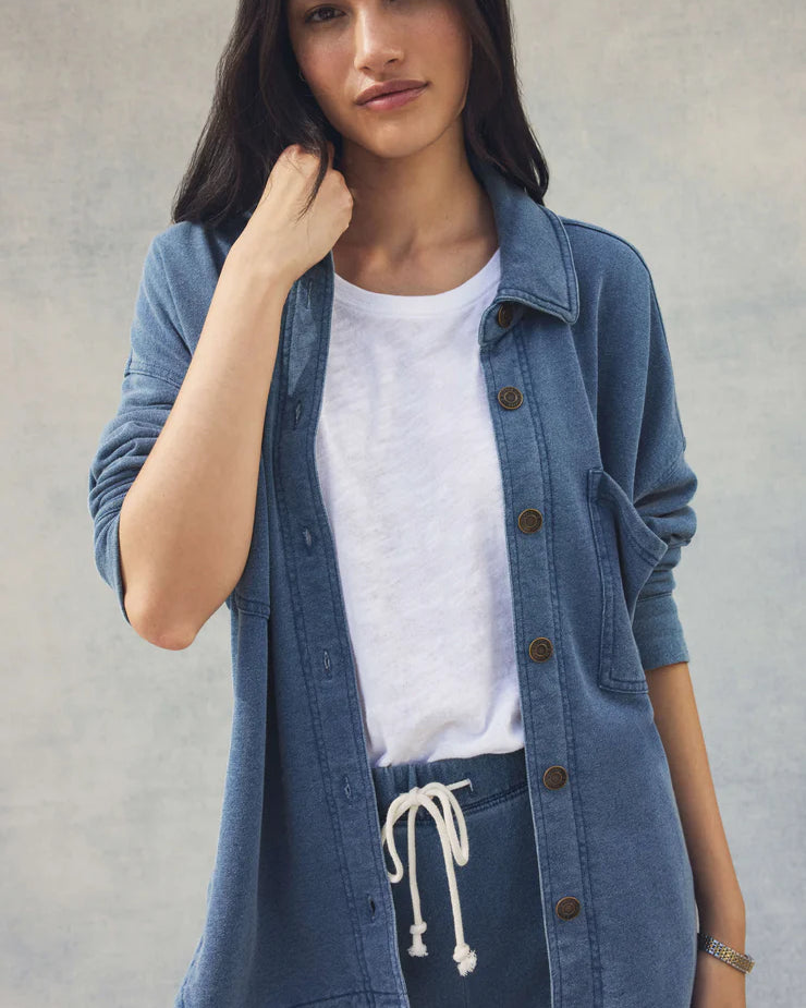 Z Supply All Day Knit Denim Jacket