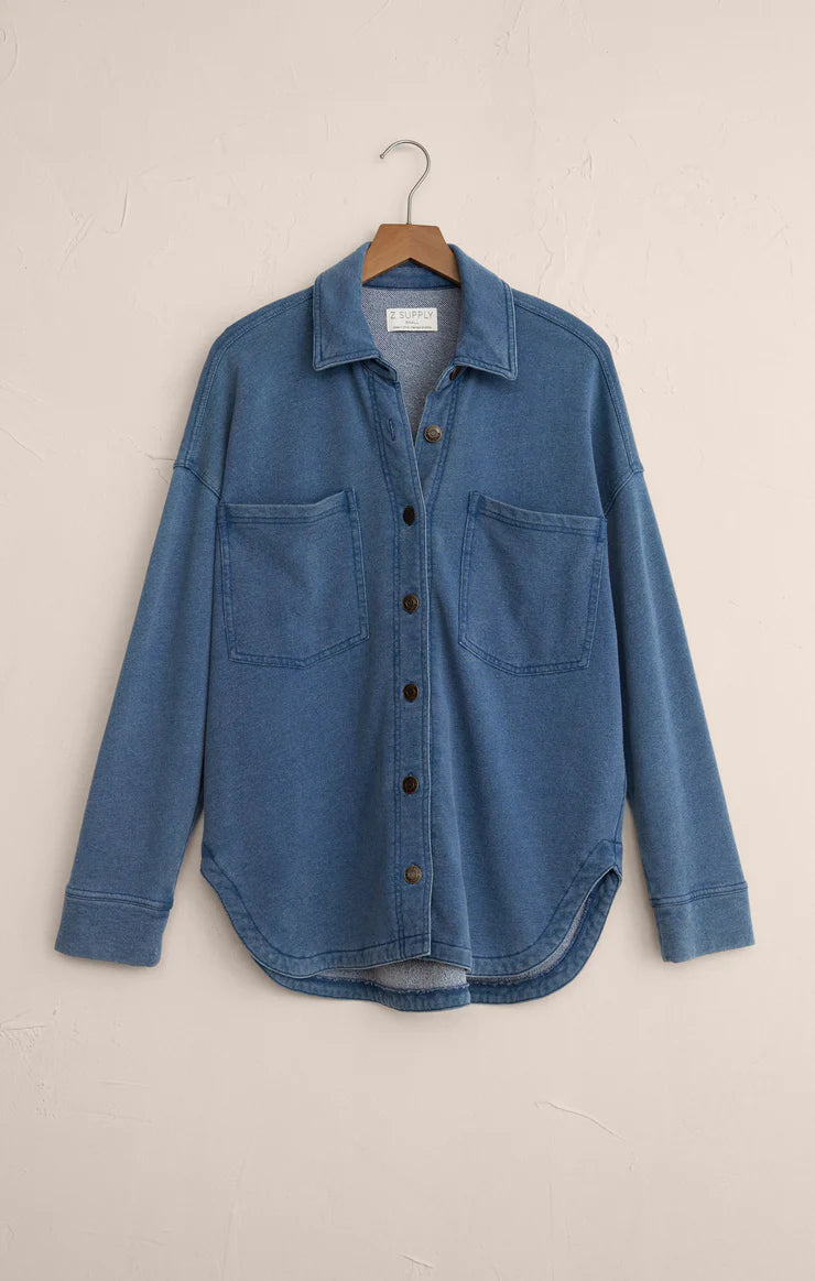Z Supply All Day Knit Denim Jacket