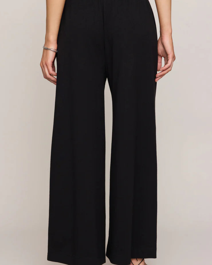 Z Supply Scout High-Rise Cotton Jersey Crop Flare Pant