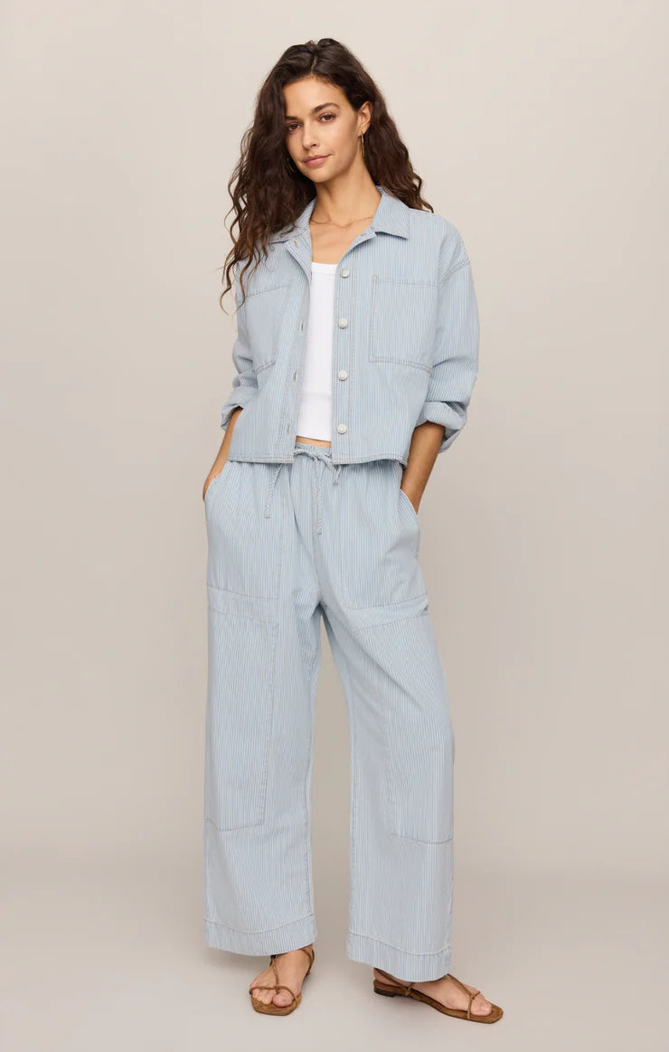 Z Supply Striped Relaxed Carpenter Pant
