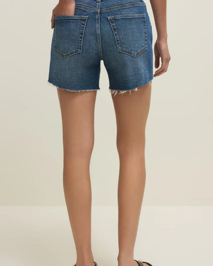 Z Supply Jonah Mid Rise Relaxed Denim Short